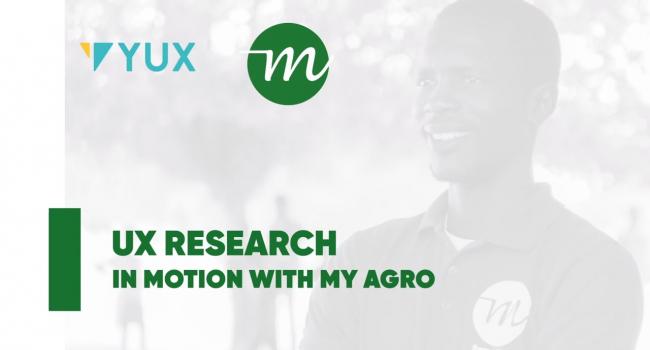 Embedded thumbnail for UX RESEARCH IN MOTION WITH MY AGRO